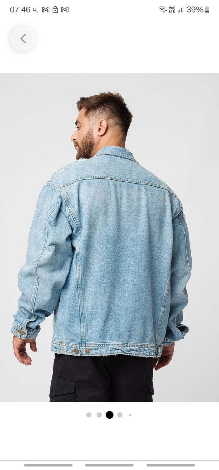 Дънково яке Jack & Jones - M