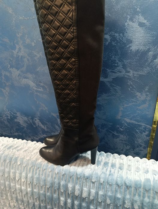 Роскошные сапоги-ботфорты от Stuart Weitzmann,Испания, привозные