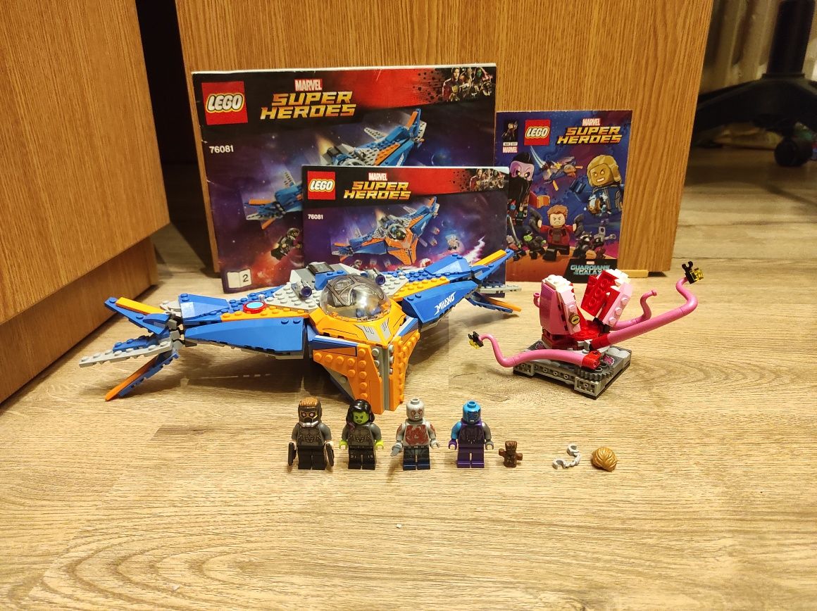 Lego Marvel Super Heroes 76081 The Milano vs The Abilisk