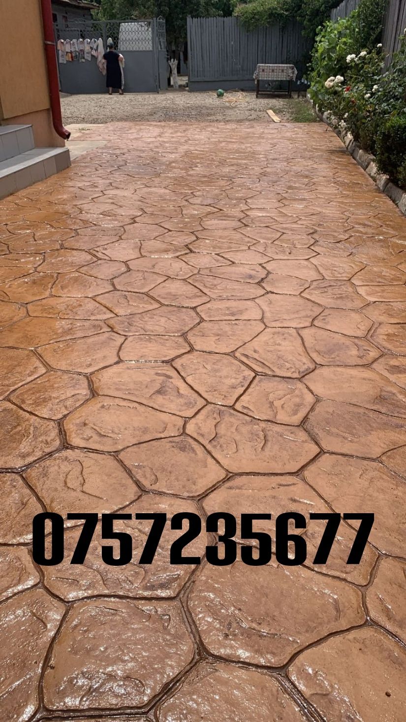 # beton amprentat #