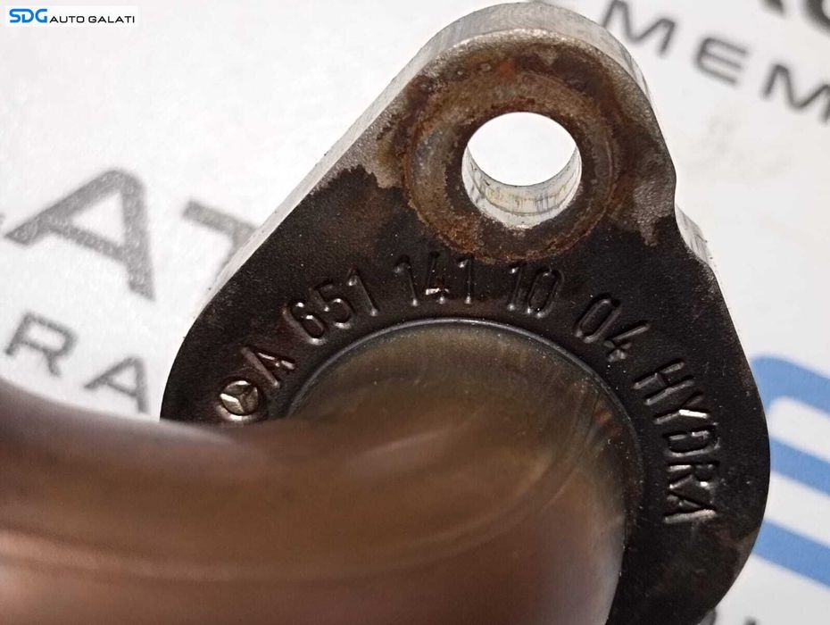 Teava Conducta Racitor Gaze EGR Mercedes Clasa C Class W204 2.2 CDI 2007 - 2014 Cod A6511411004 [M4991]