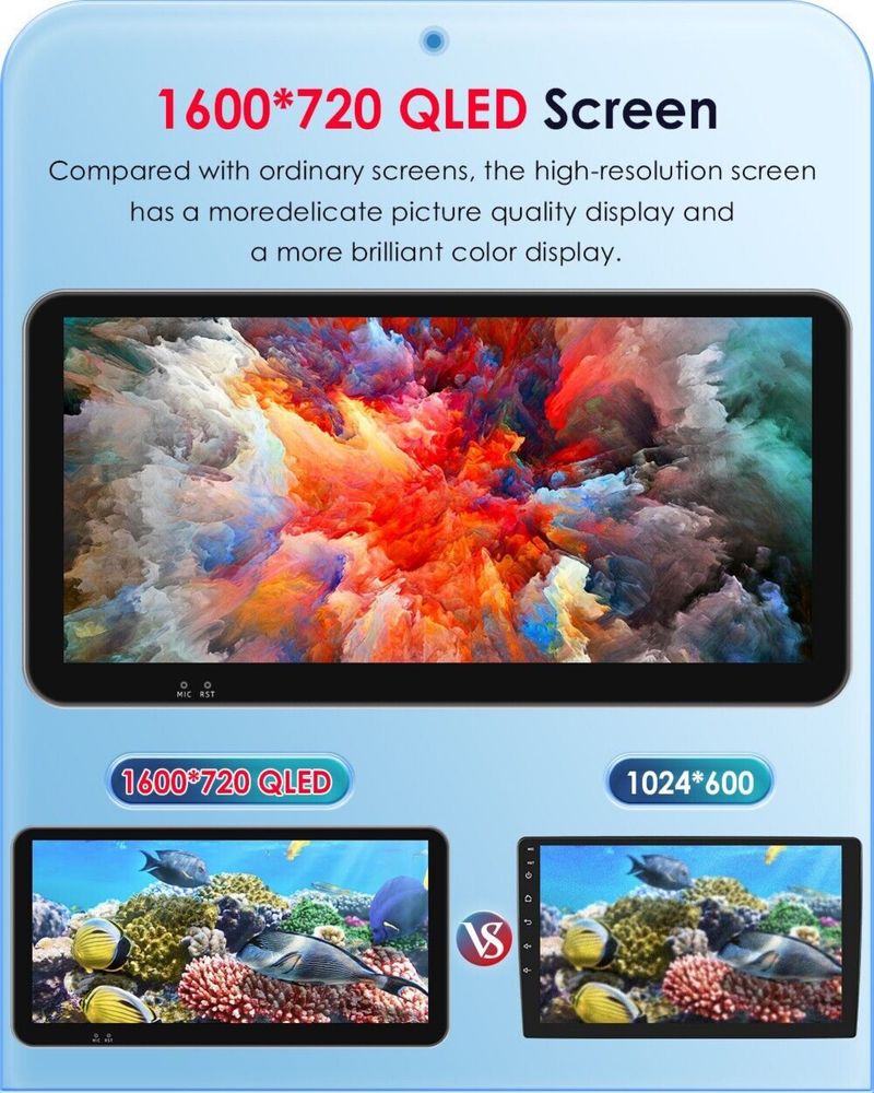 Универсална Мултимедия Андроид 10.33инча 8GB RAM/128GB ROM/8CORE