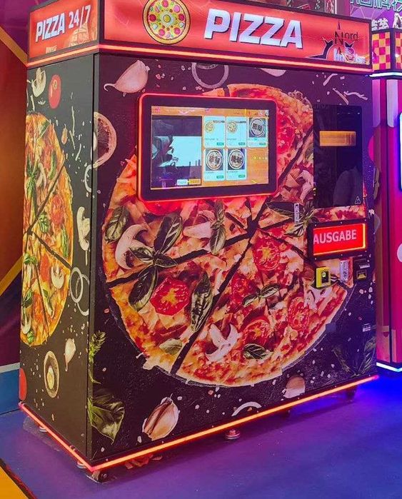 ЧИСТО НОВА Машина за пица вендинг автомат за пици Pizza Robot Pro