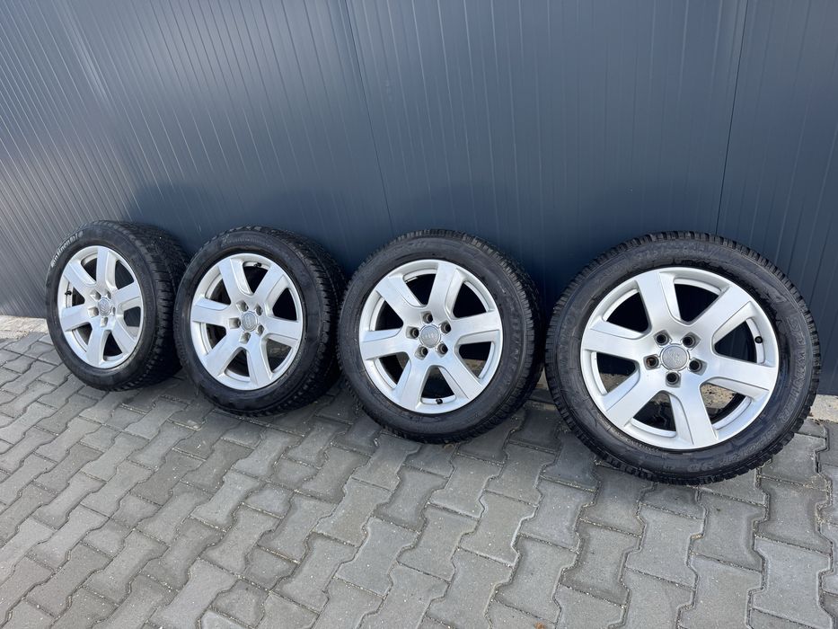 Audi 17 “ оригинални джанти със зимни гуми 225 55 17