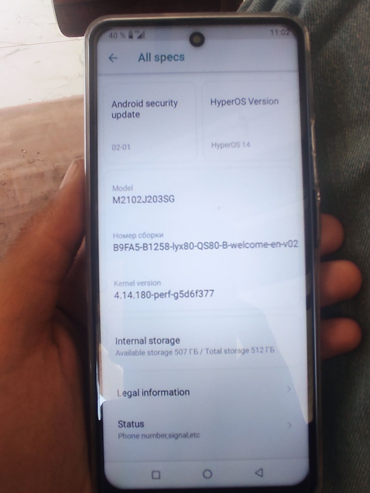 Xiaomi 14T Pro 1.5oy ishlatilgan