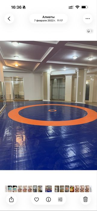 Продается БОРЦОВСКИЙ КОВЕР с матами