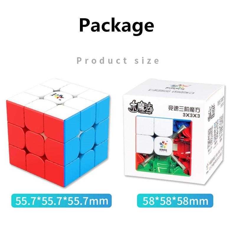 Cub Rubik 3x3 Magnetic Nou | Yuxin Little Magic 3M Stickerless!