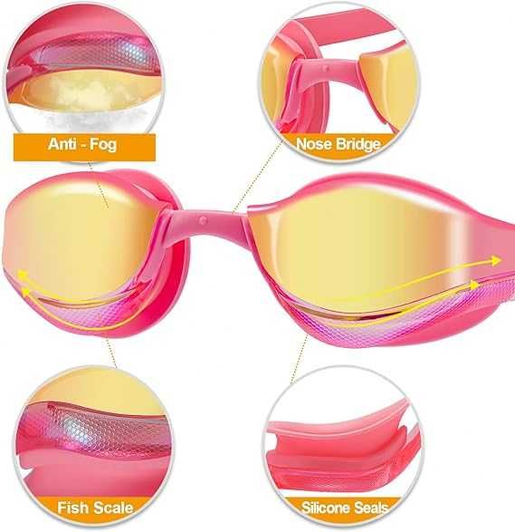 Gxfcyffs A1 Очила за плуване против замъгляване