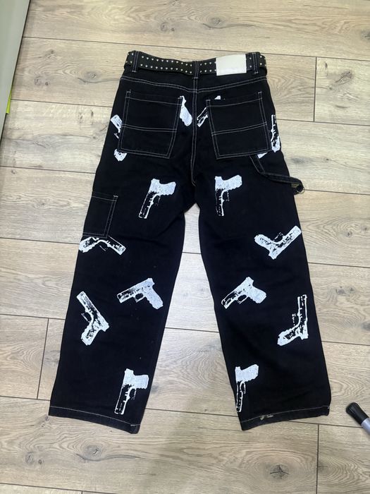 Широкие джинсы размер S