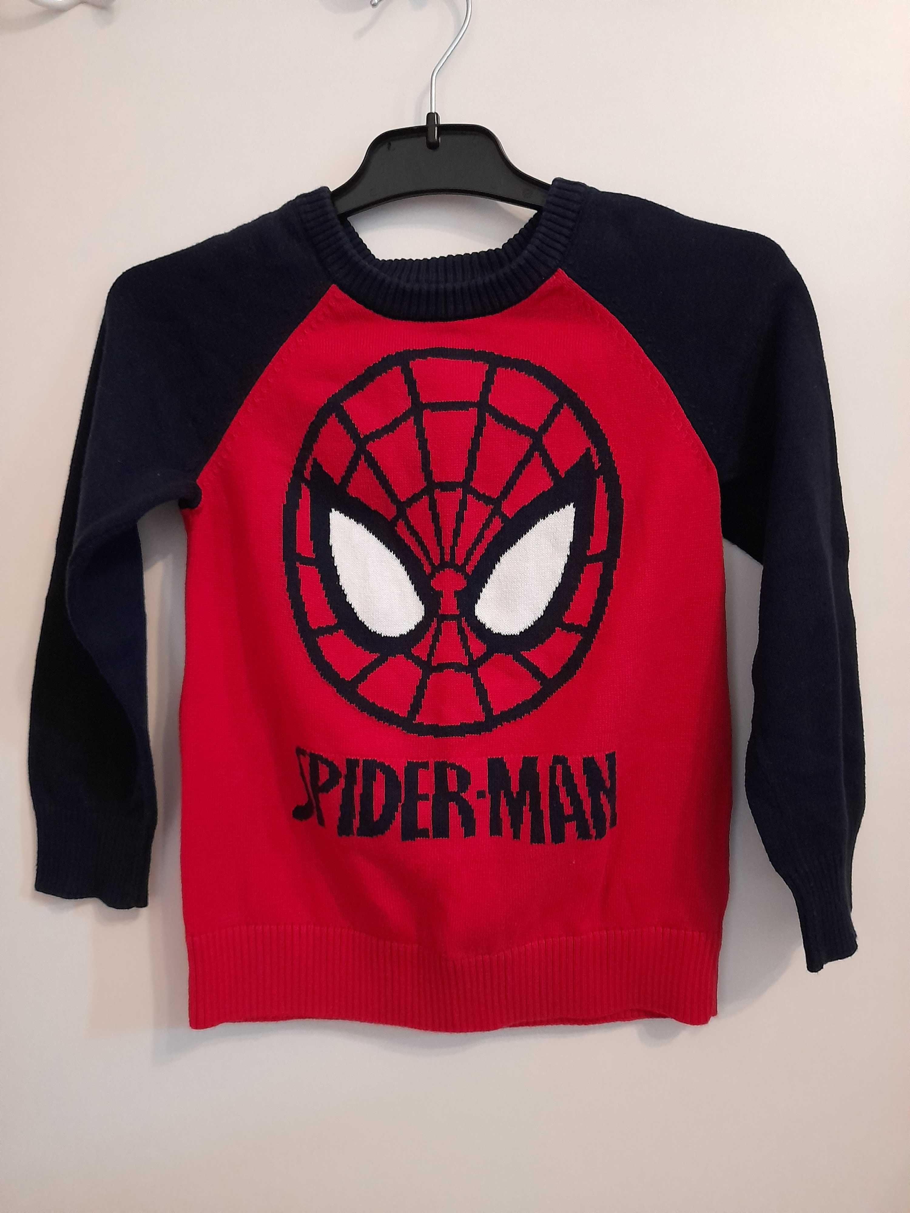 Pulover + bluza 116cm, Spiderman C&A