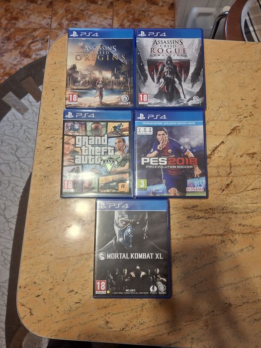 Jocuri PS4 în stare foarte bună
