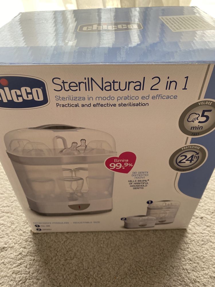 Sterilizator 2 in 1 Chicco