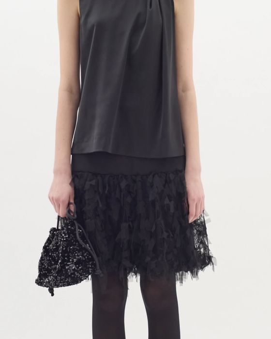 fusta dama  eleganta tull