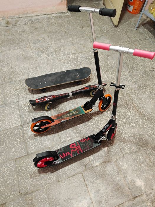 Trotineta Oxelo, Trotineta Scooter, Skateboard, Waveboard