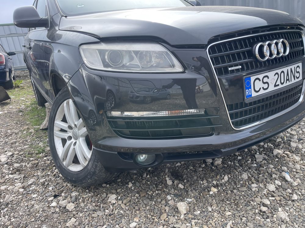 Fata bot complet Audi Q7 4L LZ7L Capota bara far aripa 2005-2011