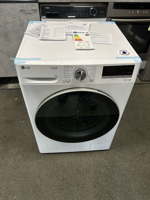 Нова Клас А+++ Пералня LG 8 KG 1400 OБ , DIRECT DRIVE , STEAM