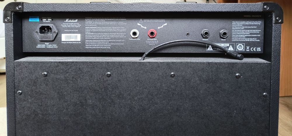 Amplificator chitara electrica Marshall MG50GFX (încă 2 ani garanție)