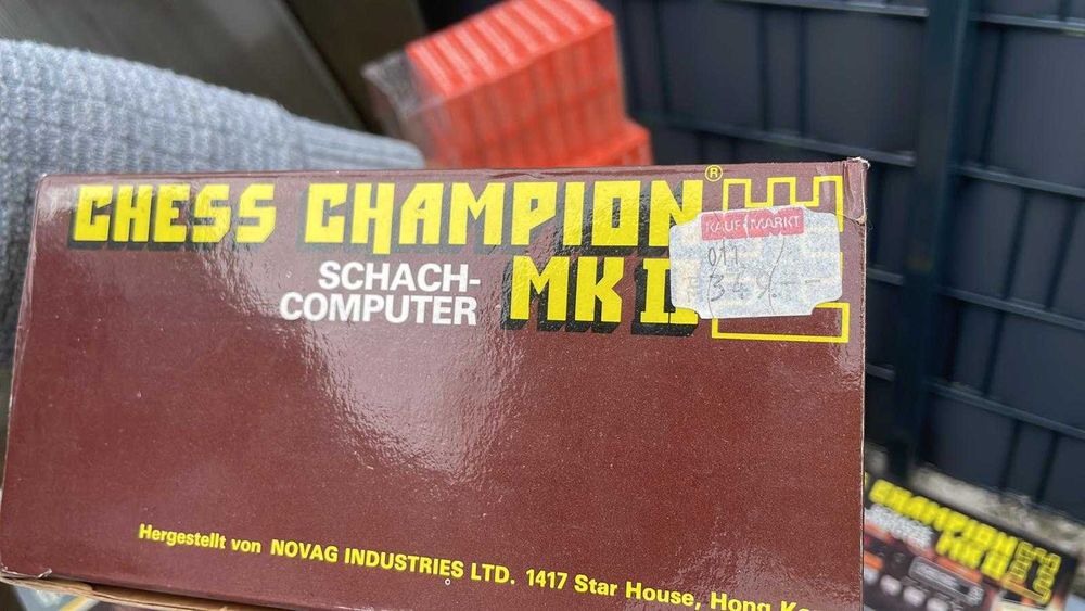 Joc sah VINTAGE Chess Champion MK II Novag