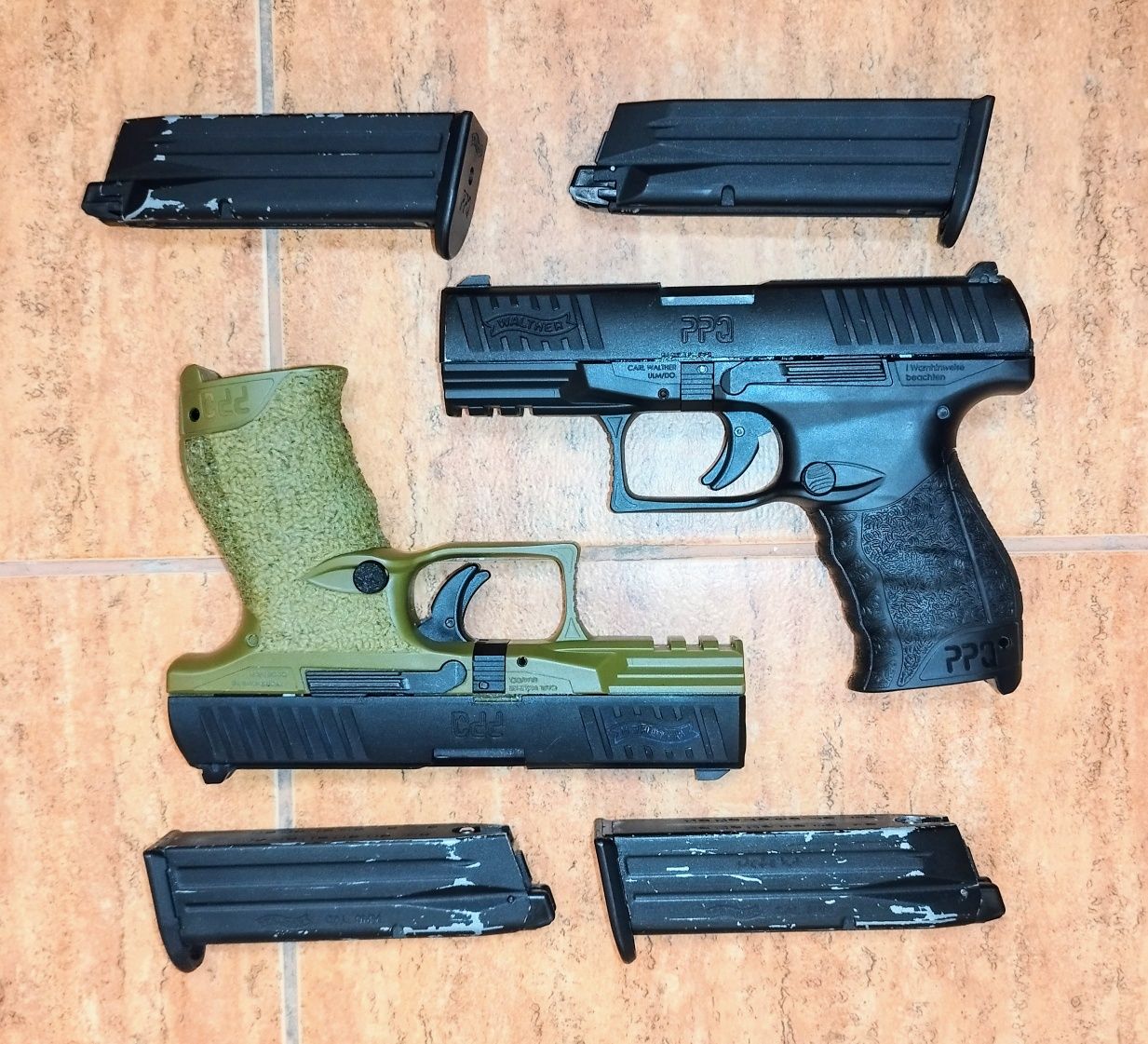 Pistol airsoft pe gaz Umarex/VFC Walther PPQ