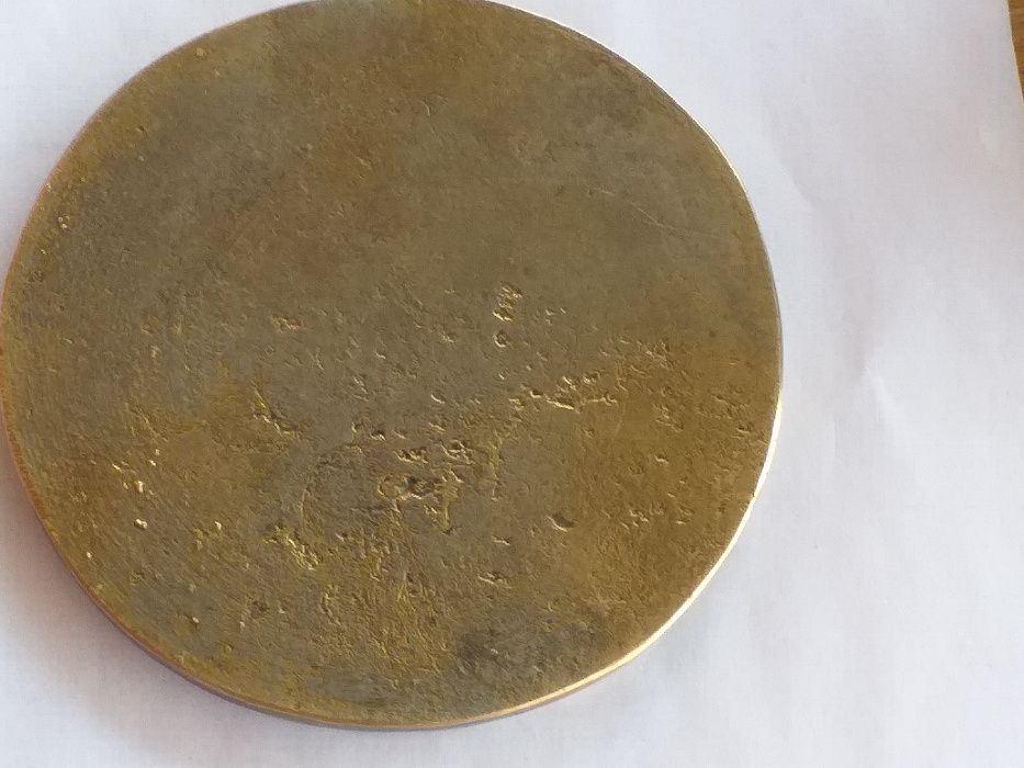 placheta bronz mathias rex matei corvinul