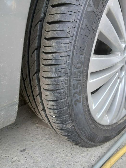 jante alu opel astra j  zafira   5x115 anv vara 225 50  r 17 bune