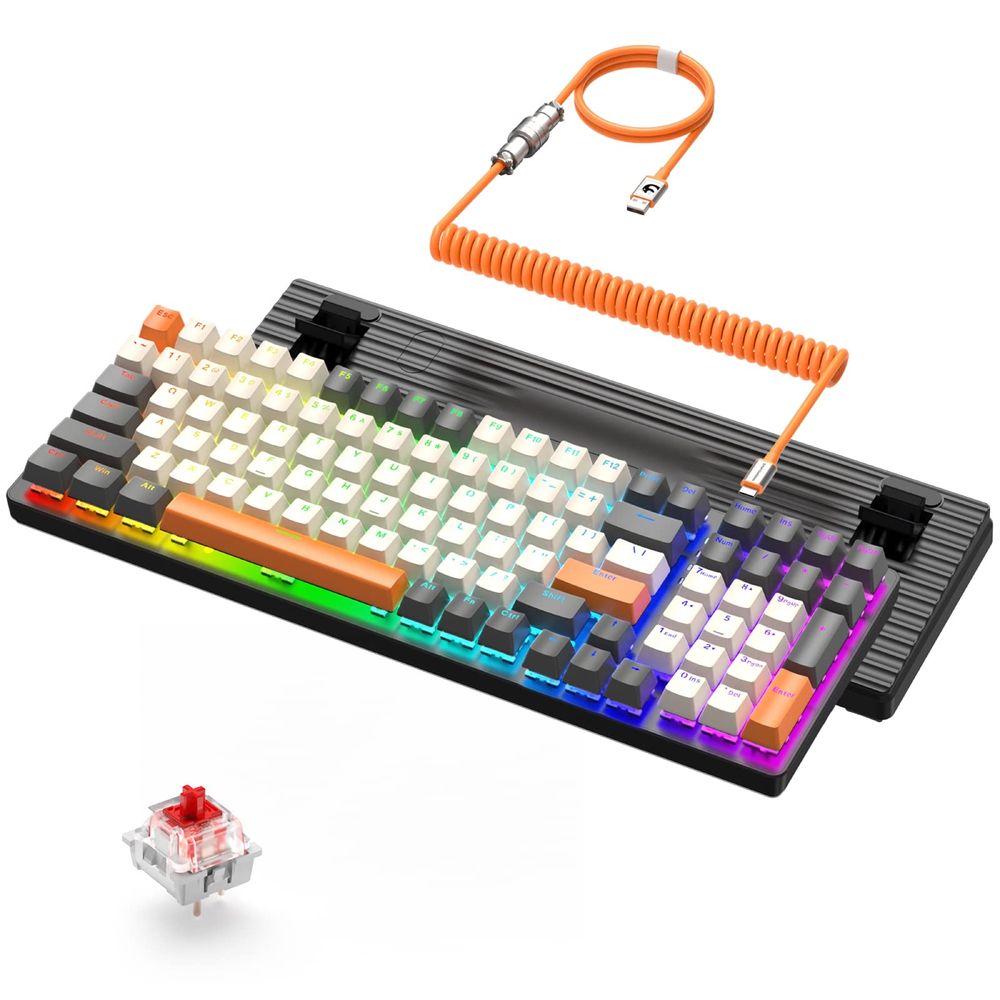 Проводная механическая клавиатура Ziyoulang K3, rgb