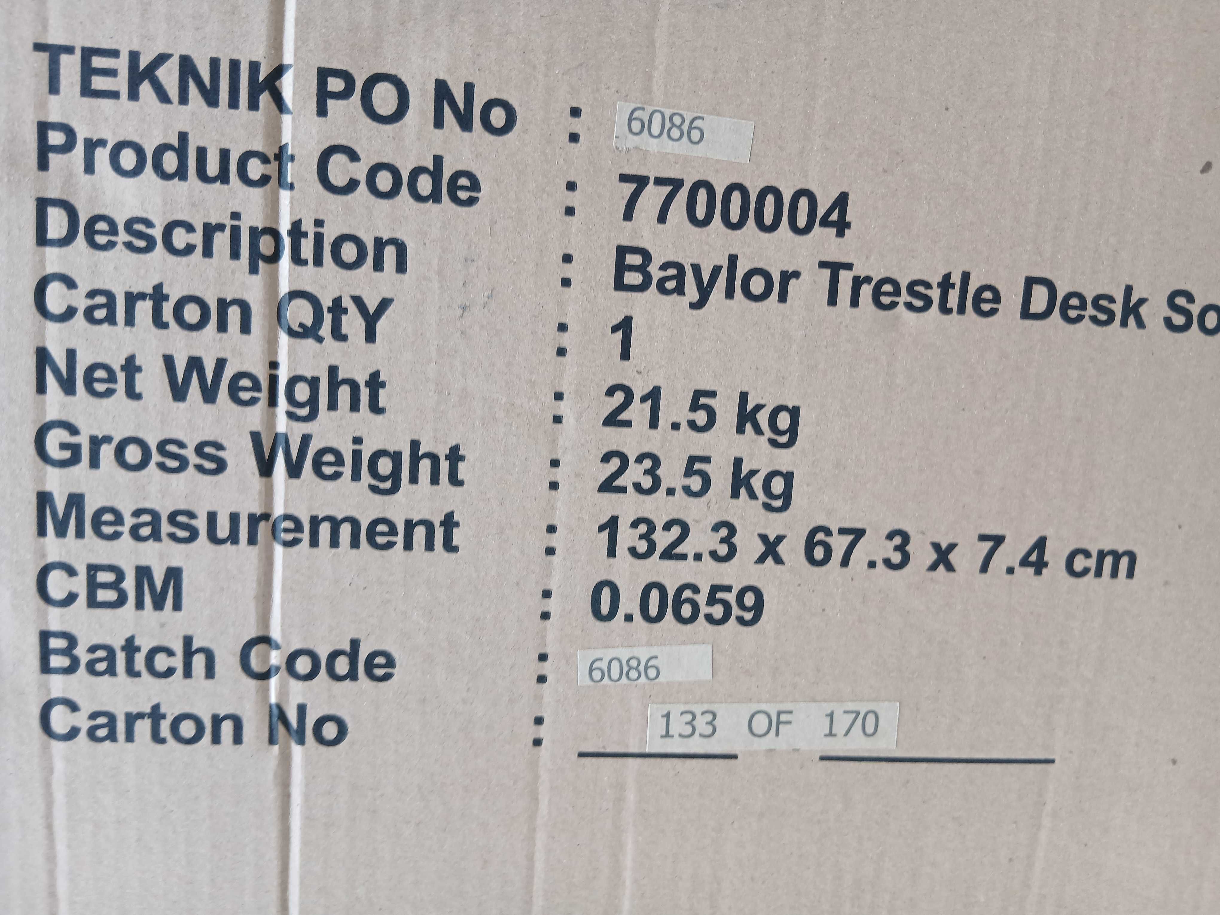 Бюро Teknik Office Baylor Trestle , Офис декоративно бюро