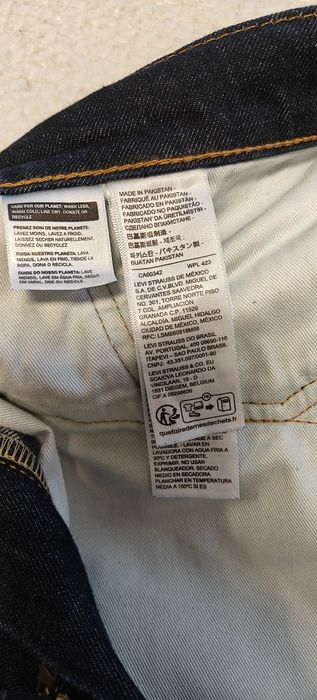 Blugi Levi s 511 (slim) 34x30, indigo (rinse)