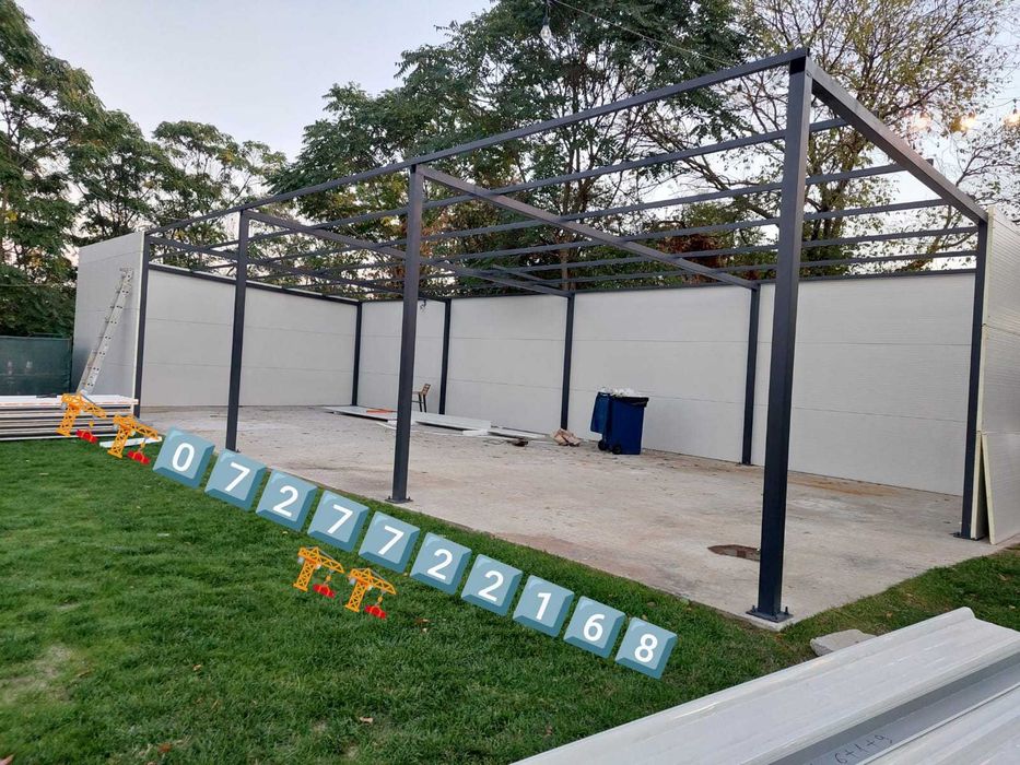 Vand structura metalica de 8X20X4h , hale complete
