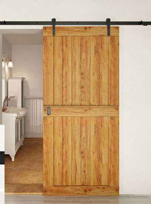 Kit complet pentru uși glisante de tip hambar Passo 7602