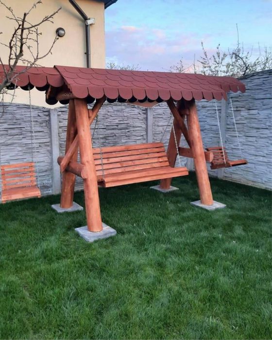 Balansoar rustic / leagan pentru copil