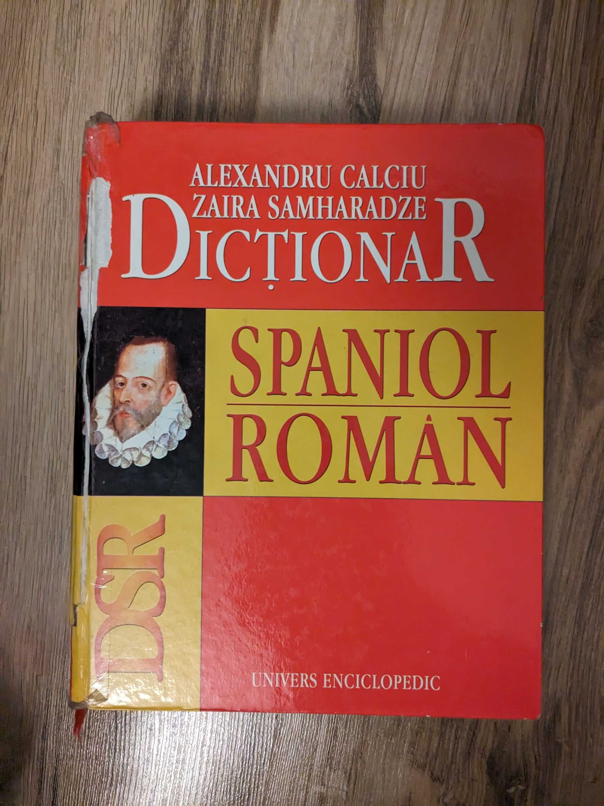 Dictionar Spanio Roman 2005 Alexandru Calciu, Zaira Samharadze