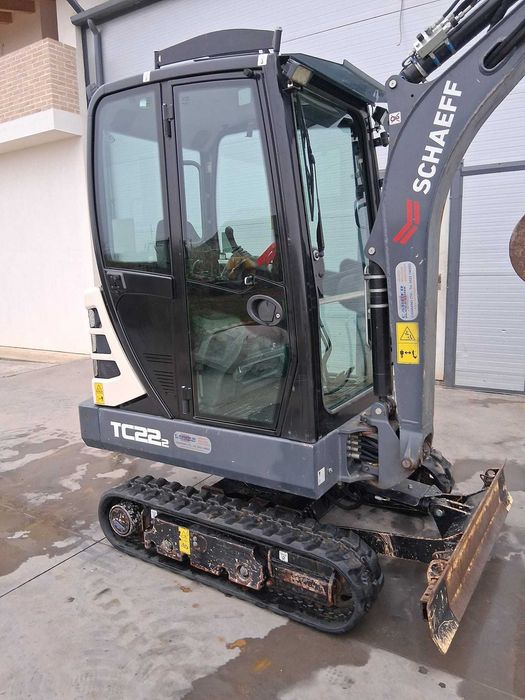 Excavator Yanmar TC22 1.9 T an 2018 1.550 H senile extensibile 4 cupe