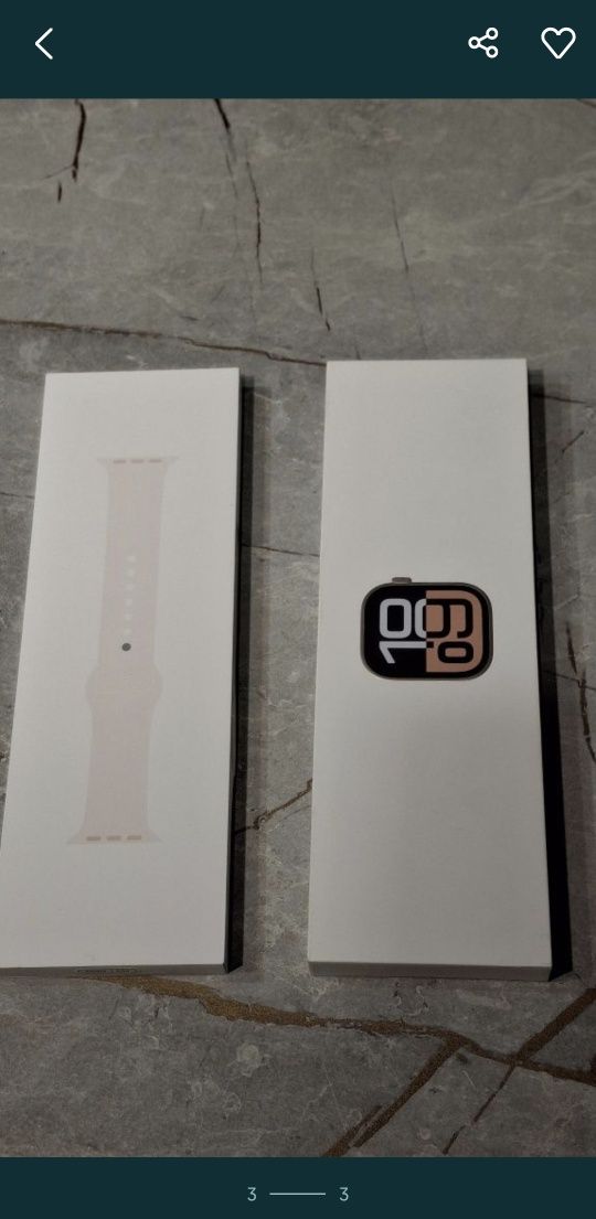Смарт-часы Apple Watch Series 10 S/M 42 мм золотистый-розовый