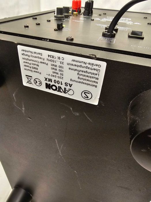 Subwoofer Canton AS 15 SC si AS 100 MX