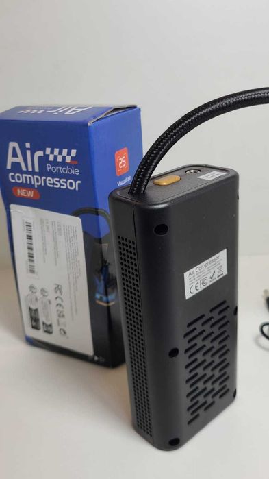 Compresor auto digital wireless  / pompa aer portabil baterie 3600mAh