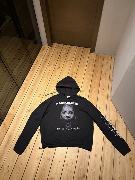 vetements rammstein hoodie