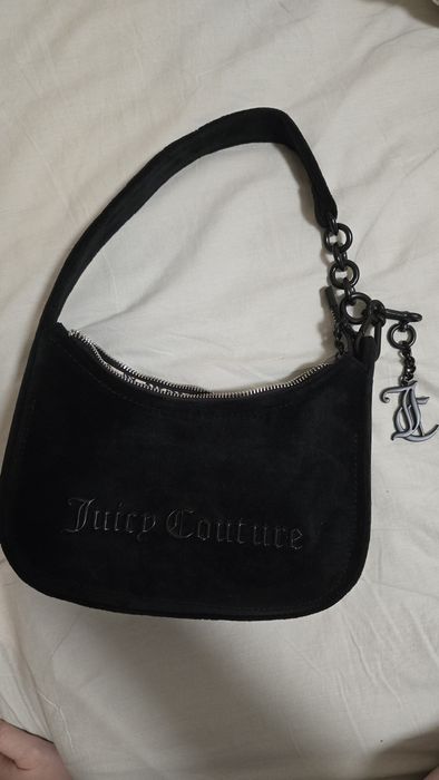 Велурена чанта Juicy Couture