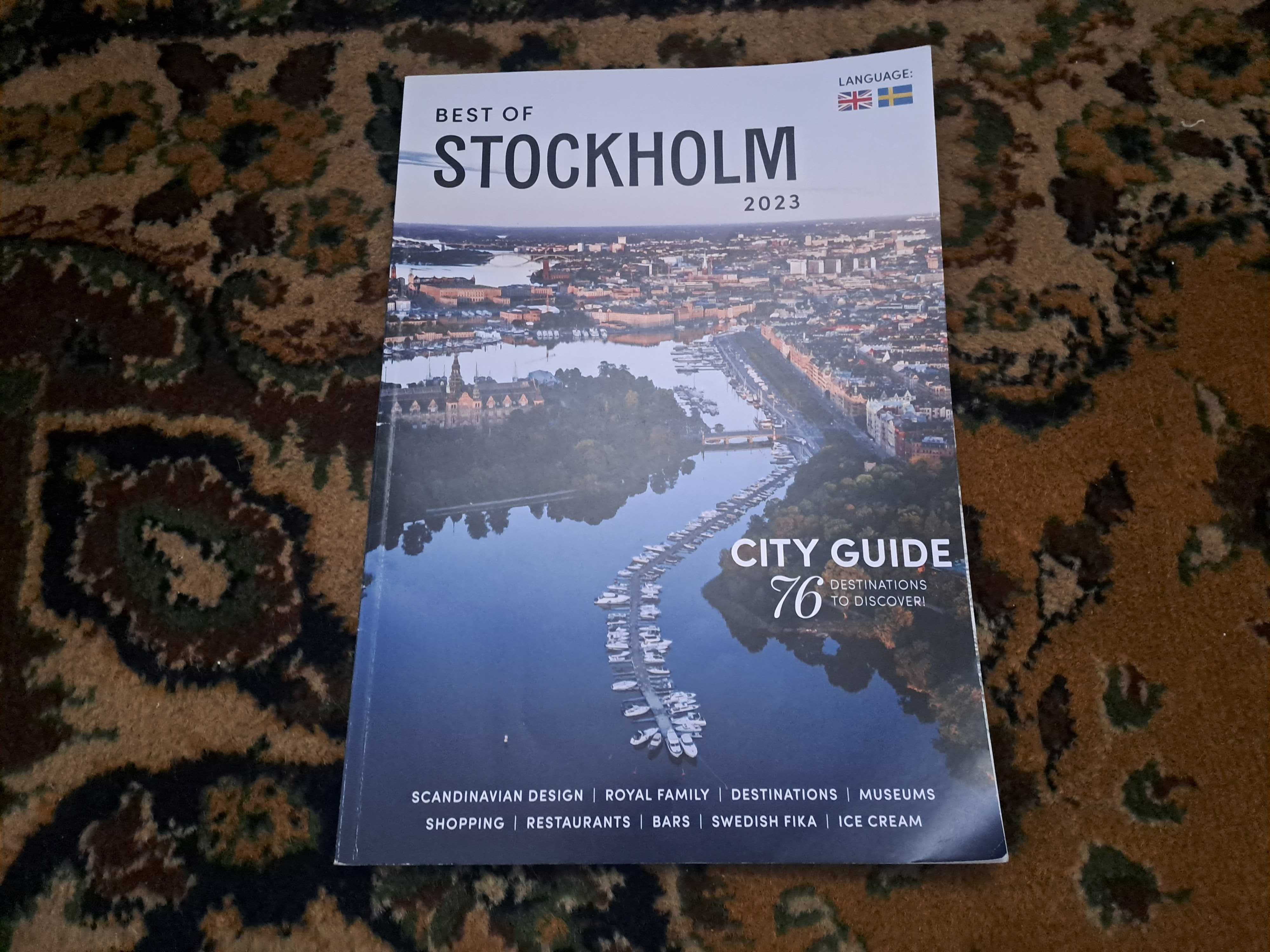 Stockholm si alte materiale turistice- ZECE lei