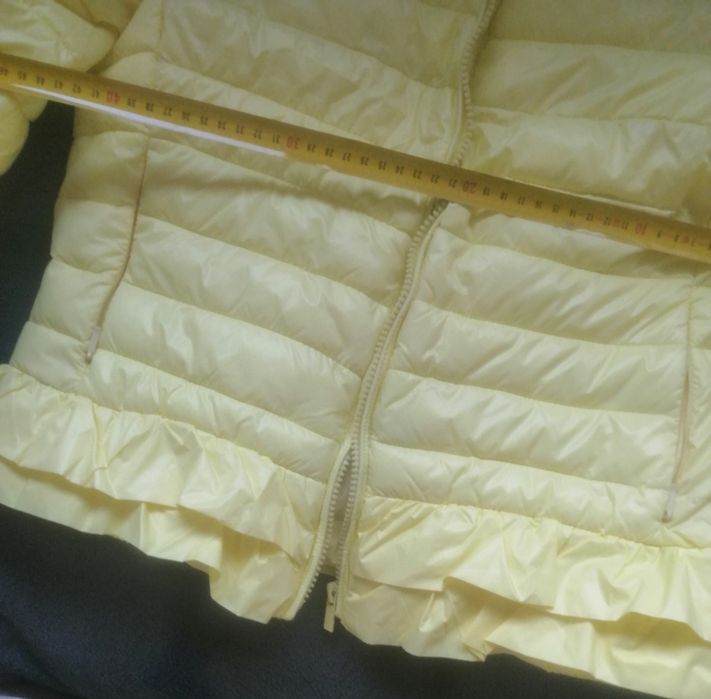 Ново модерно яке в жълто с ръкав 7/8