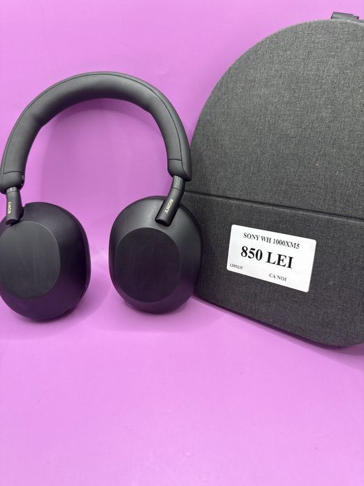 Casti Sony WH 1000XM5 •Matei Amanet Crangasi• 12092