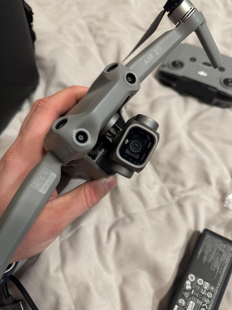Dji air 2s в рабочем состоянии