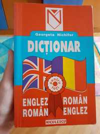 Dictionar roman englez