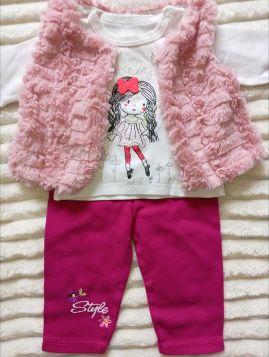 Бебешки лот за малки принцеси 0-3м.