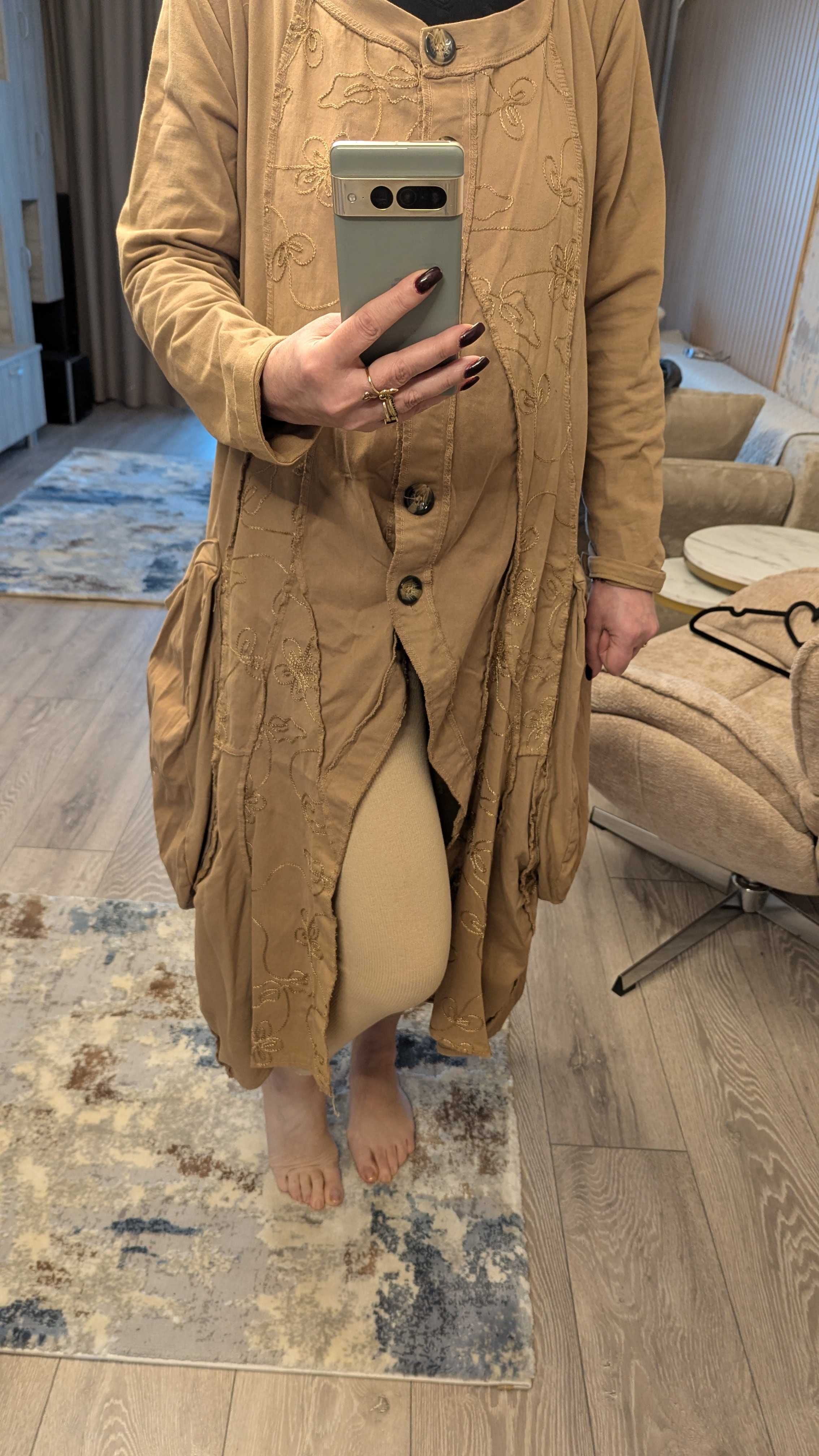 Rochie-trench, oversize