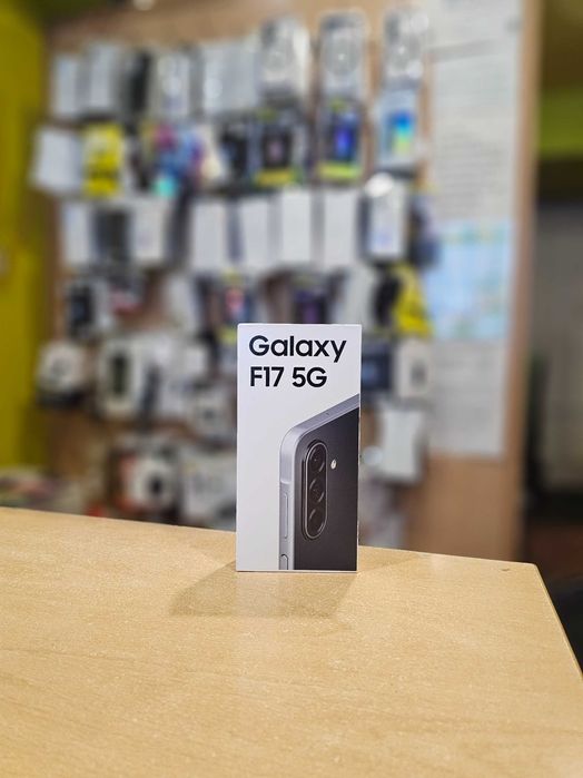 Samsung F17 5G - Nou, Sigilat - 128GB - Negru
