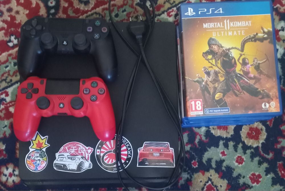 Продам ps4 slim 1 ТБ за 150.000тг