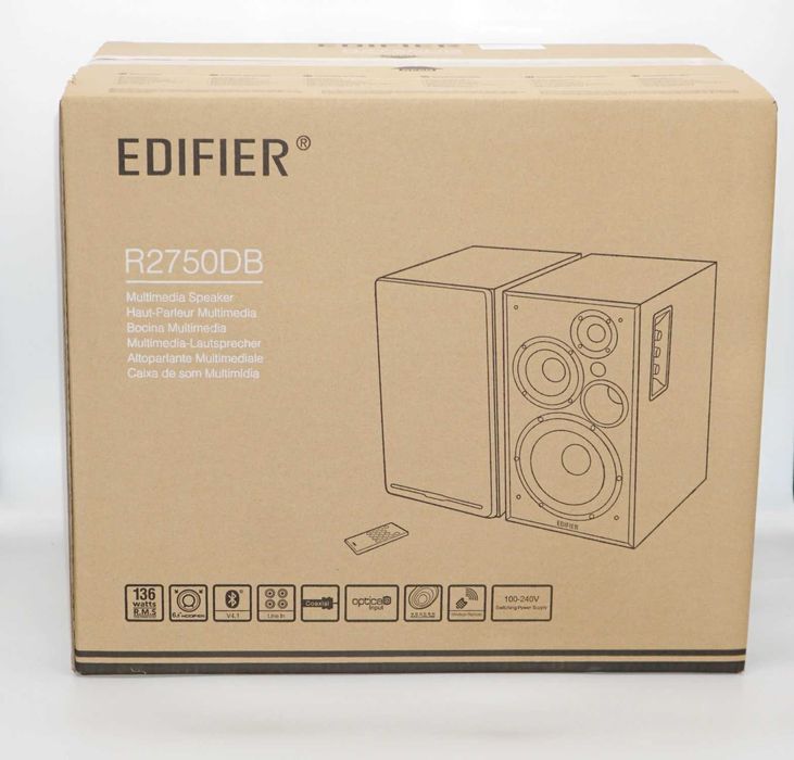Edifier R2750DB 136W — мощная акустическая система 2.0 Есть доставка