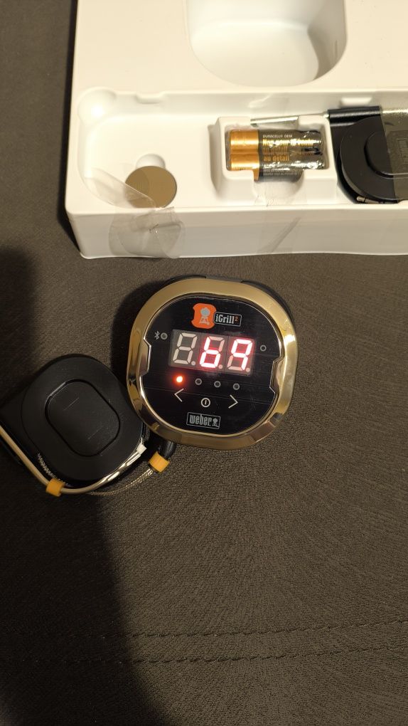 Weber iGrill 2 термометър Bluetooth връзка