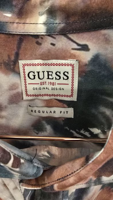 Camasa Guess botanical shirt, L
